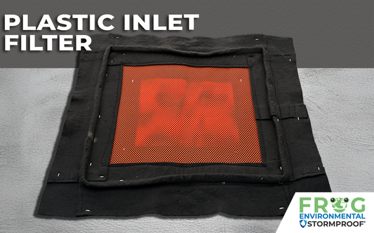 Plastic Inlet Filter – High-Visibility Storm Drain Protection