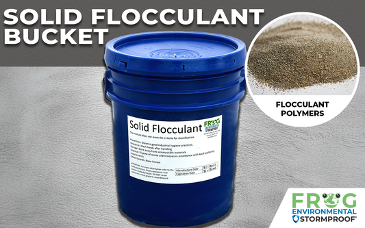 Solid Flocculant Bucket (5 Gallon) – Advanced Pollutant Removal for Stormwater